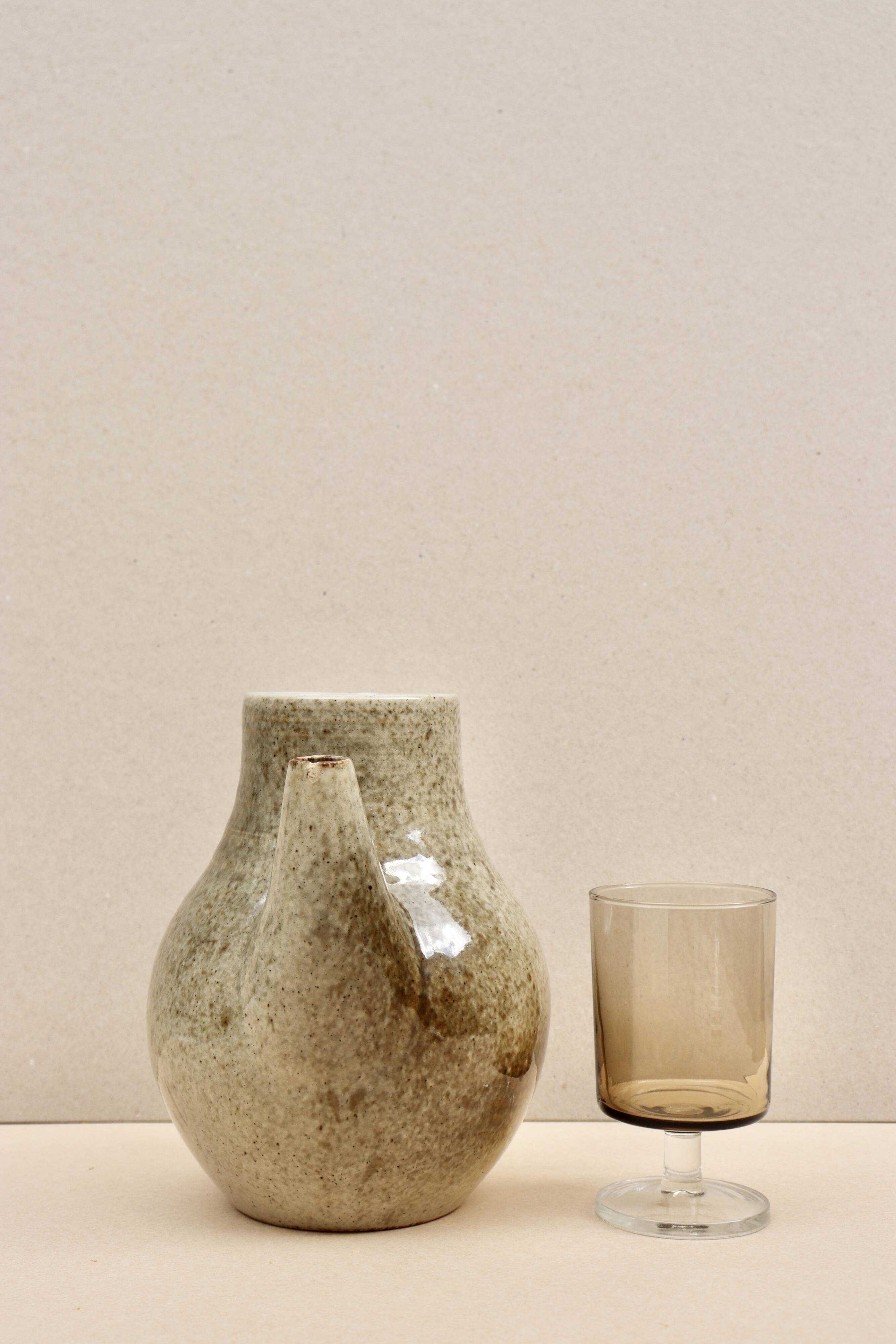 Sandstone decanter