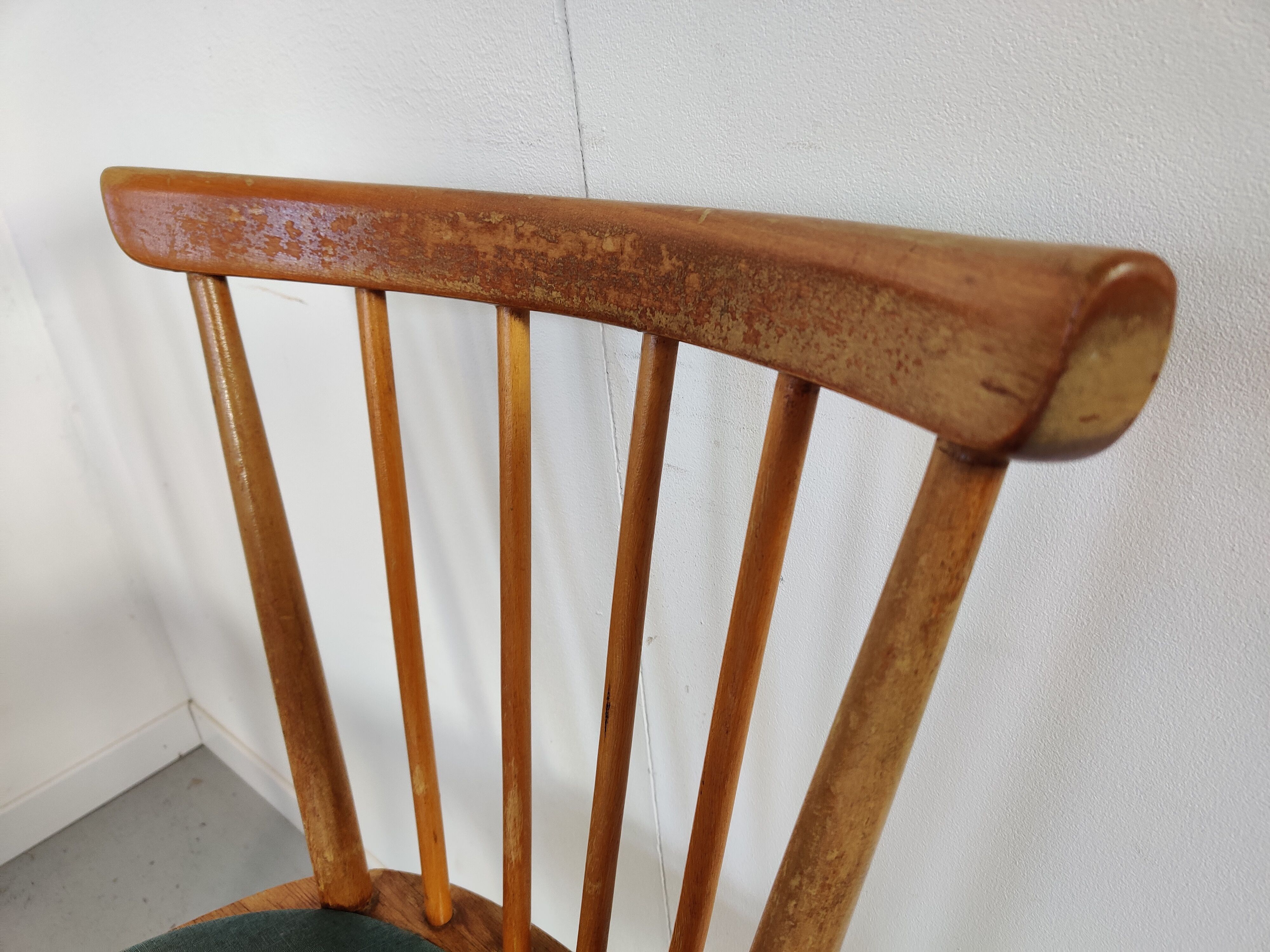 6 vintage bar bistro chairs, 50s/60s