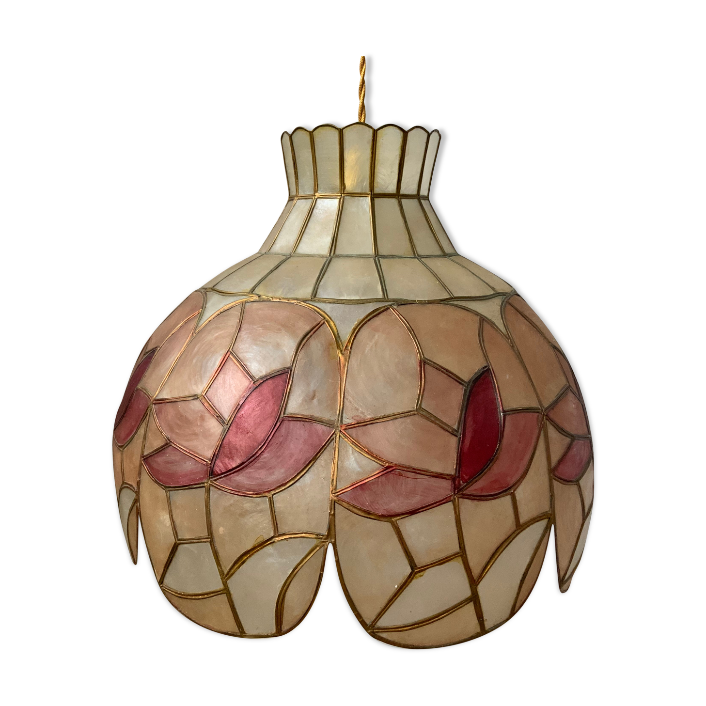 Vintage mother-of-pearl hanging