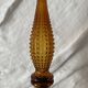 Amber Empoli carafe, Italian carafe from the 60s-70s.