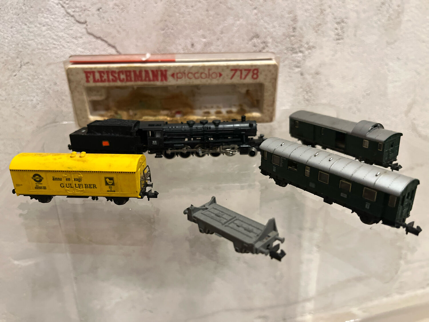 Fleischmann's model train set