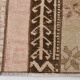 Pale Red Brown Hallway Vintage Runner Rug, 63x356Cm