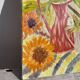 Tableau bouquet de fleurs tournesol