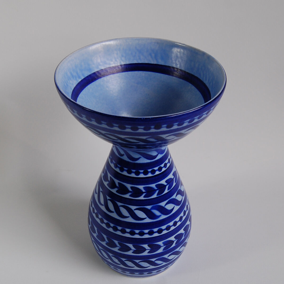 Vase studio d'art la louve (boch frères) - Ernest d'Hossche - 1961