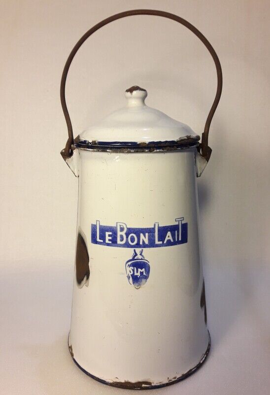 Berthe milk jug enamelled SLM Maggi