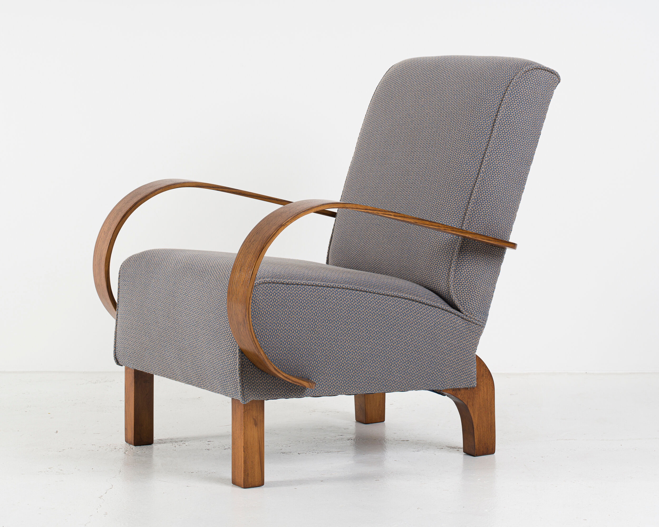 Fauteuil Tchécoslovaque vintage années 60