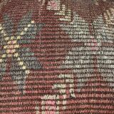 Vintage turkish kilim cushion cover , 55 x 55 cm