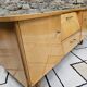 Small vintage sideboard 1960 compass foot