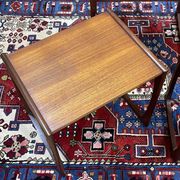 Set of 3 teak nesting tables from the GPlan brand from the 1970s - Series D