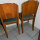 Lot de 4 chaises des années 50
