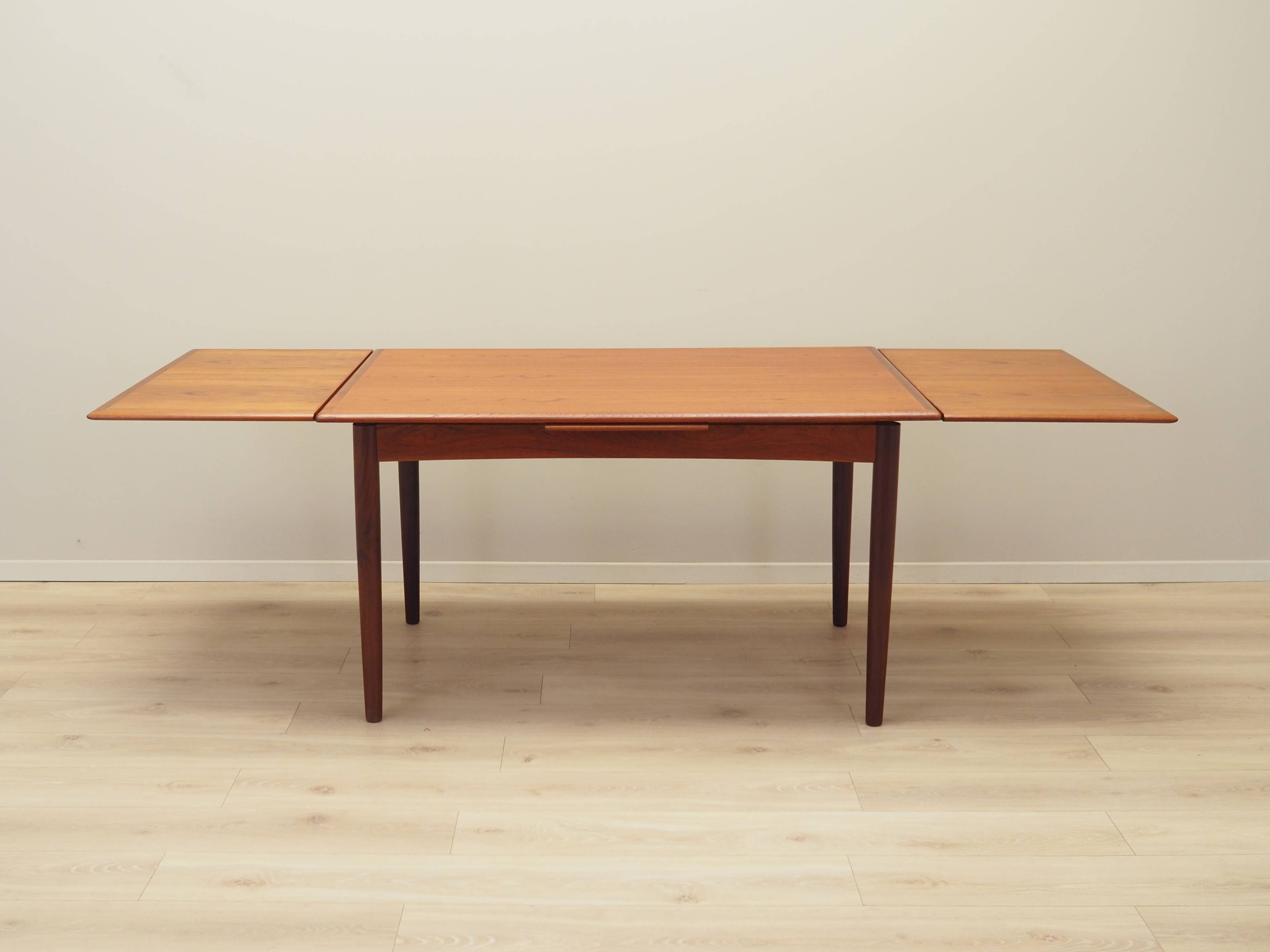 Teak table, Danish design, 1970s, production: Denmark