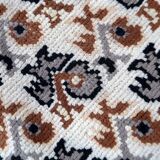 Tapis Vintage Savonnerie Français Fait Main en Laine – 83cm x 138cm