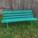 Old garden bench