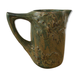 Art Nouveau pitcher Lucien Arnaud Puisaye