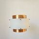 Rare Midcentury Pendant in style of Jo Hammerborg, Denmark, 1970s