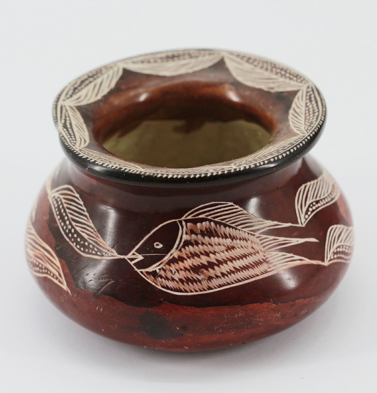 Vide poche en céramique poisson