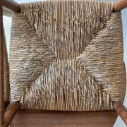 Pair chair child straw design 1950/1960