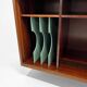 Rosewood Tambour Cabinet By Kai Kristiansen For Feldballes
