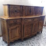 Buffet à glissant de style provençal, 2 corps