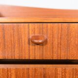 Mid century Teak Dresser with dressing table, 1960s