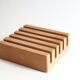 Minimalist wooden mail rack, 70s