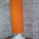 Lampadaire XXL Space Age années 70 – Abat-jour orange géant 110 cm