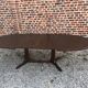 Table de repas ovale design scandinave