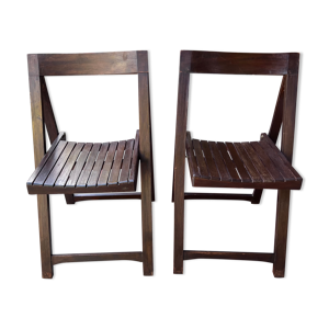 paire de chaises pliantes