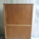 Vintage wardrobe with 2 sliding doors