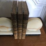 Art Deco marble bookends