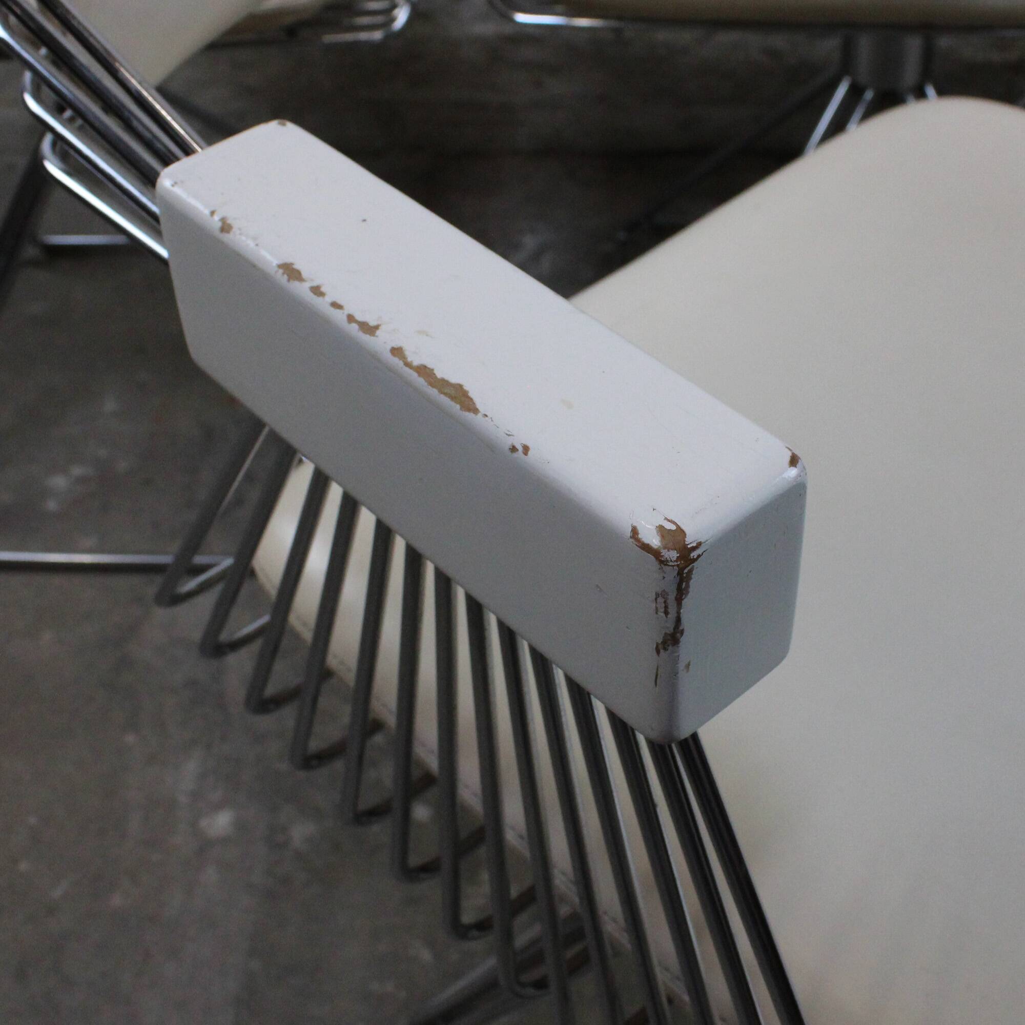 Set of 4 Delta chairs by Rudi Verelst for Novalux 1970s