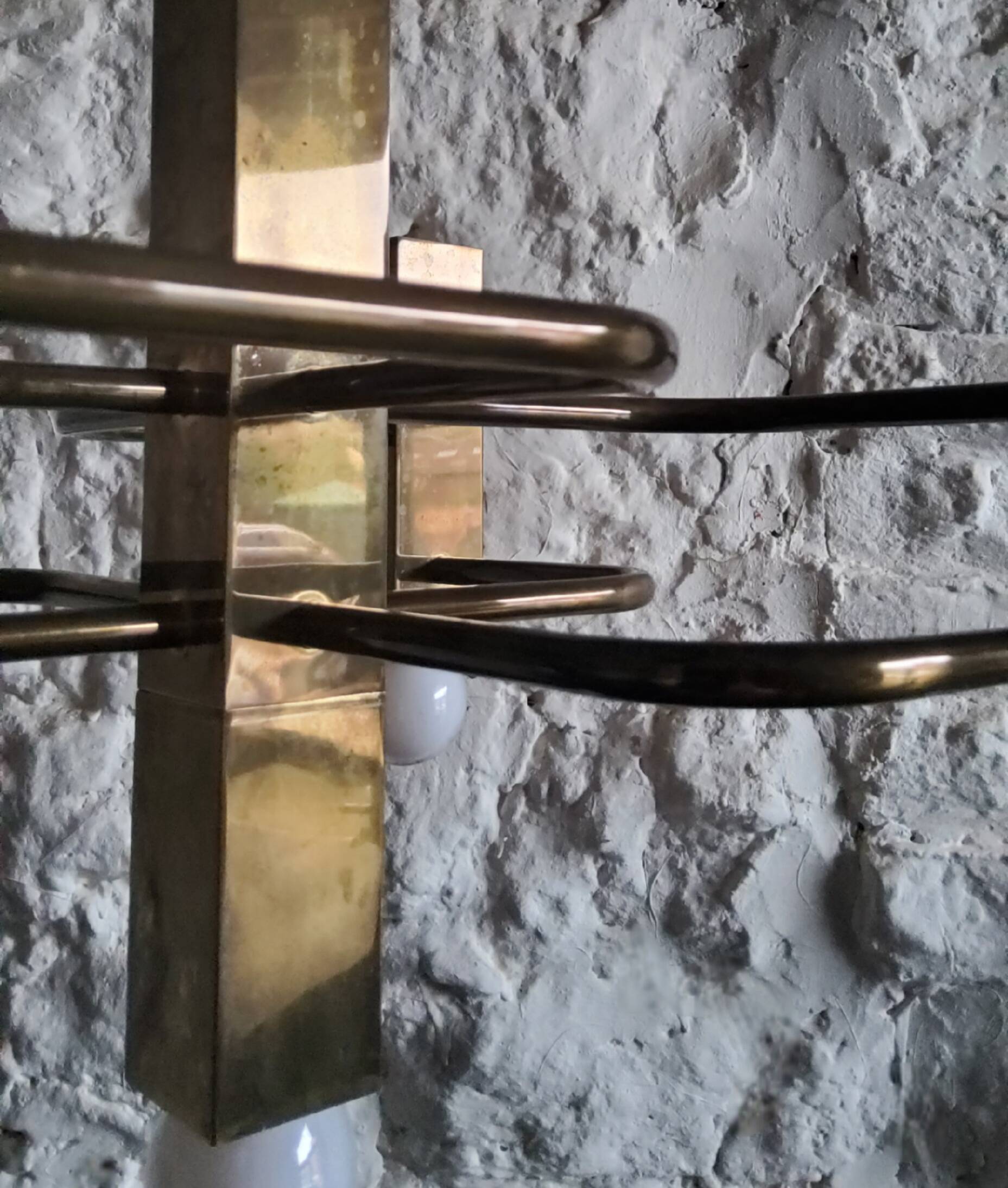 Lustre vintage Sciolari 5 feux par Boulanger 1970