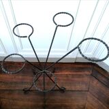 Wrought iron plant holder 1950s