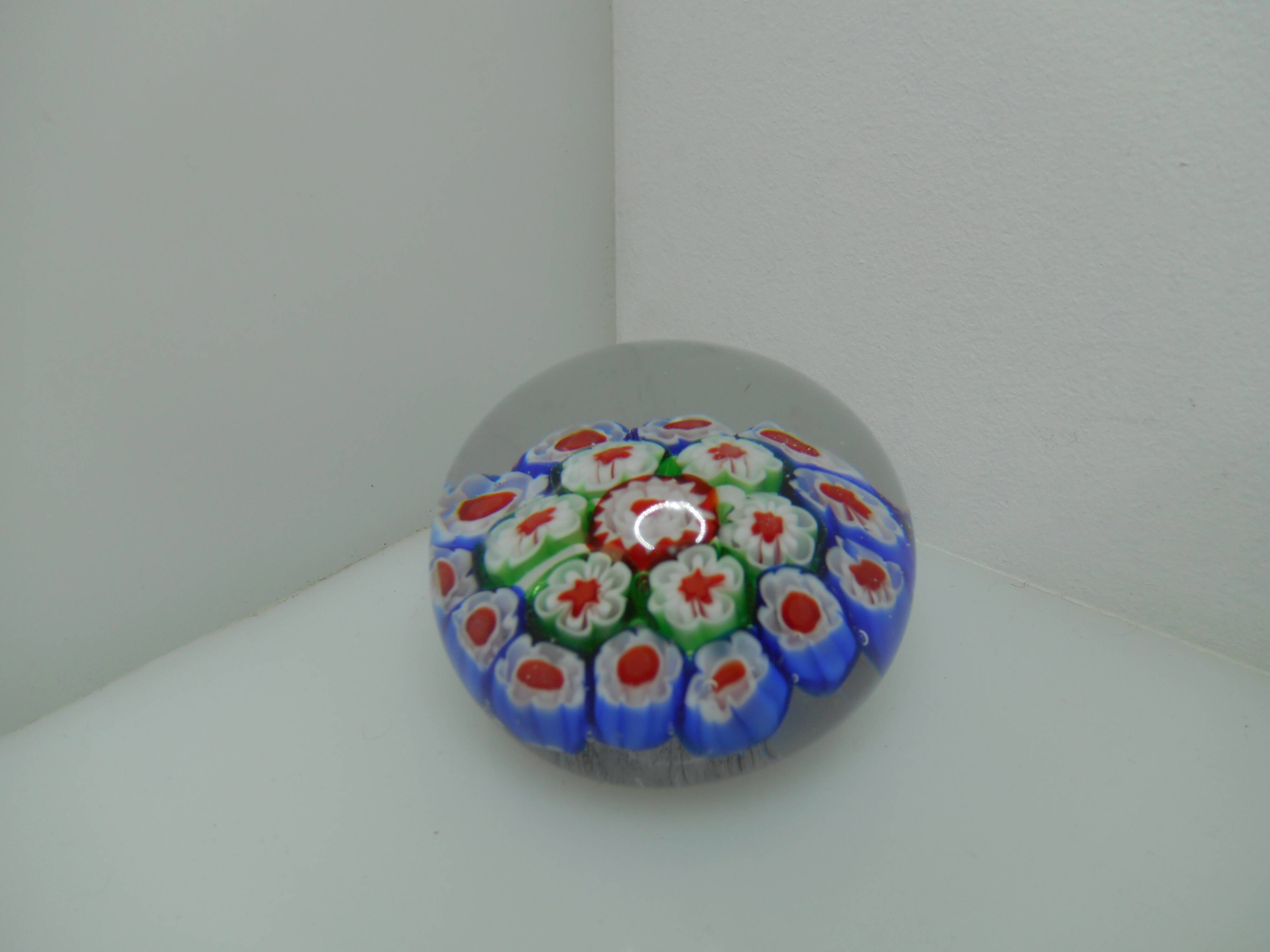 Murano Millefiori vintage 1950 paper press