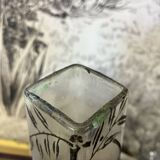 Pair of Flower Vases Signed Jem (legras)