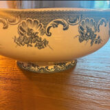 Salad bowl in Iron Earth Moulin des Loups model La Vallière