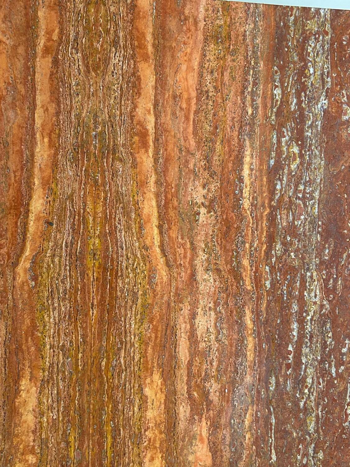 Georges Ciancimino - Very Important and Rare Square Travertine Coffee Table Ro