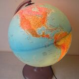 Globe terrestre lumineux lampe map monde Tecnodidattica déco chambre ado