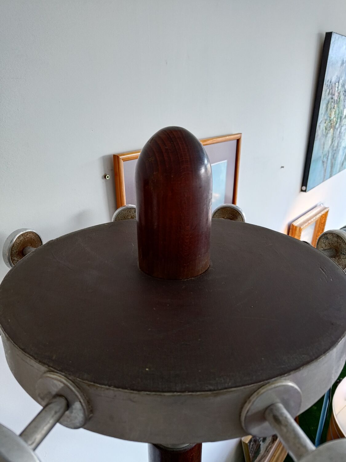 Hotel art deco coat rack
