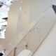 Large Art Deco "diamond" wall mirror