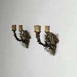 Appliques florales des années 1940