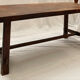 Solid elm farmhouse table