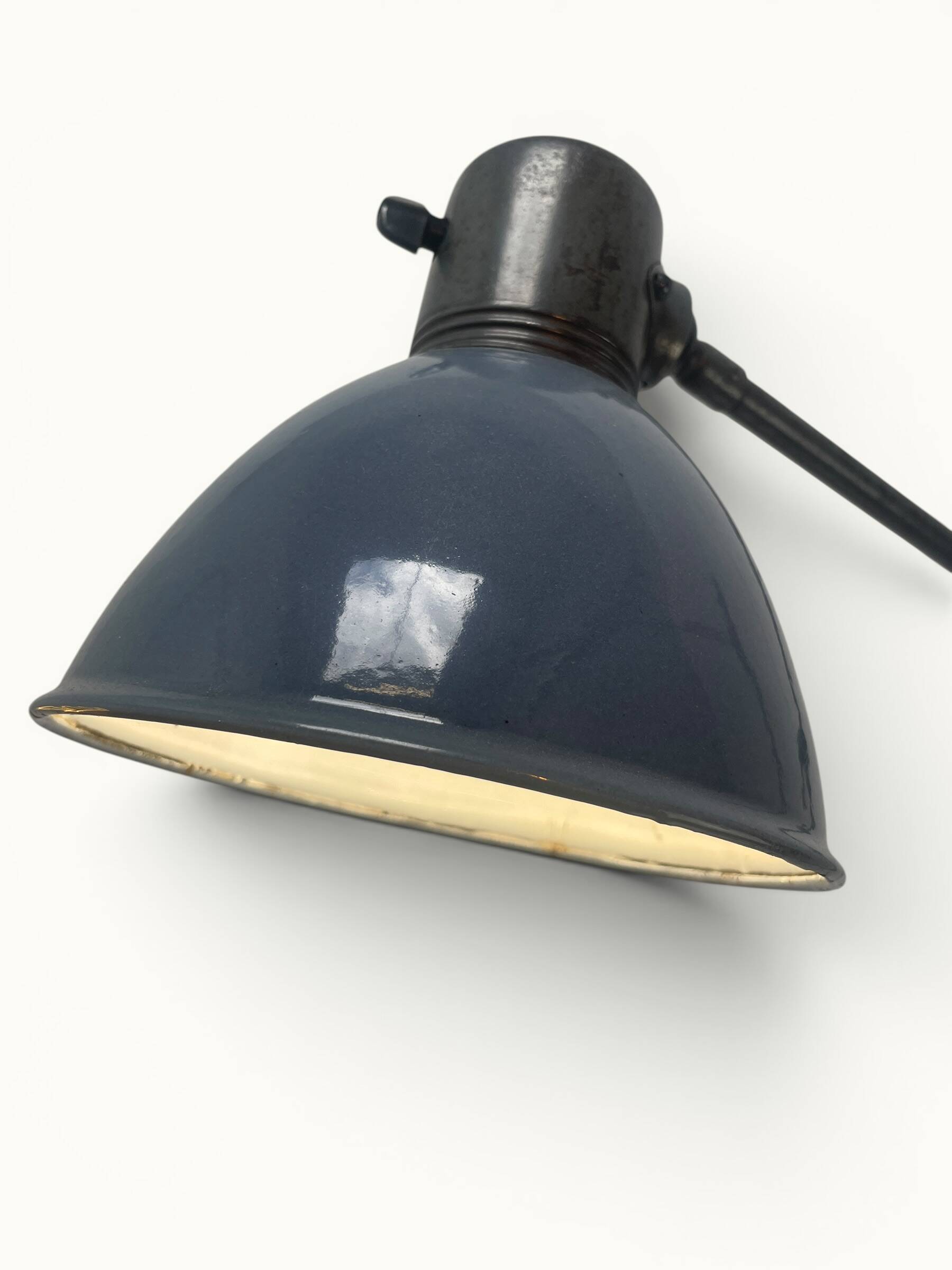 Lampe de travail Marianne Brandt pour Kandem — Bauhaus — Allemagne 1930-35