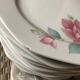 Porcelain plate service