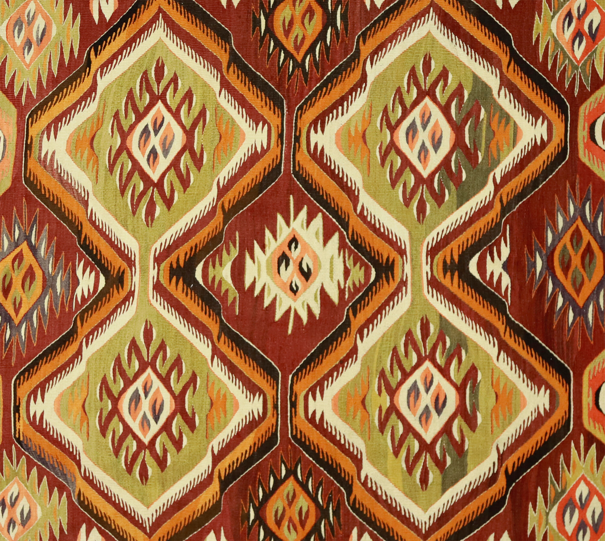 Anatolian handmade kilim rug 286 cm x 156 cm