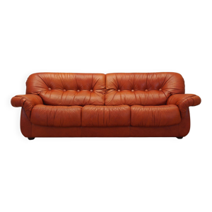 Canapé en cuir rouge, - fabricant