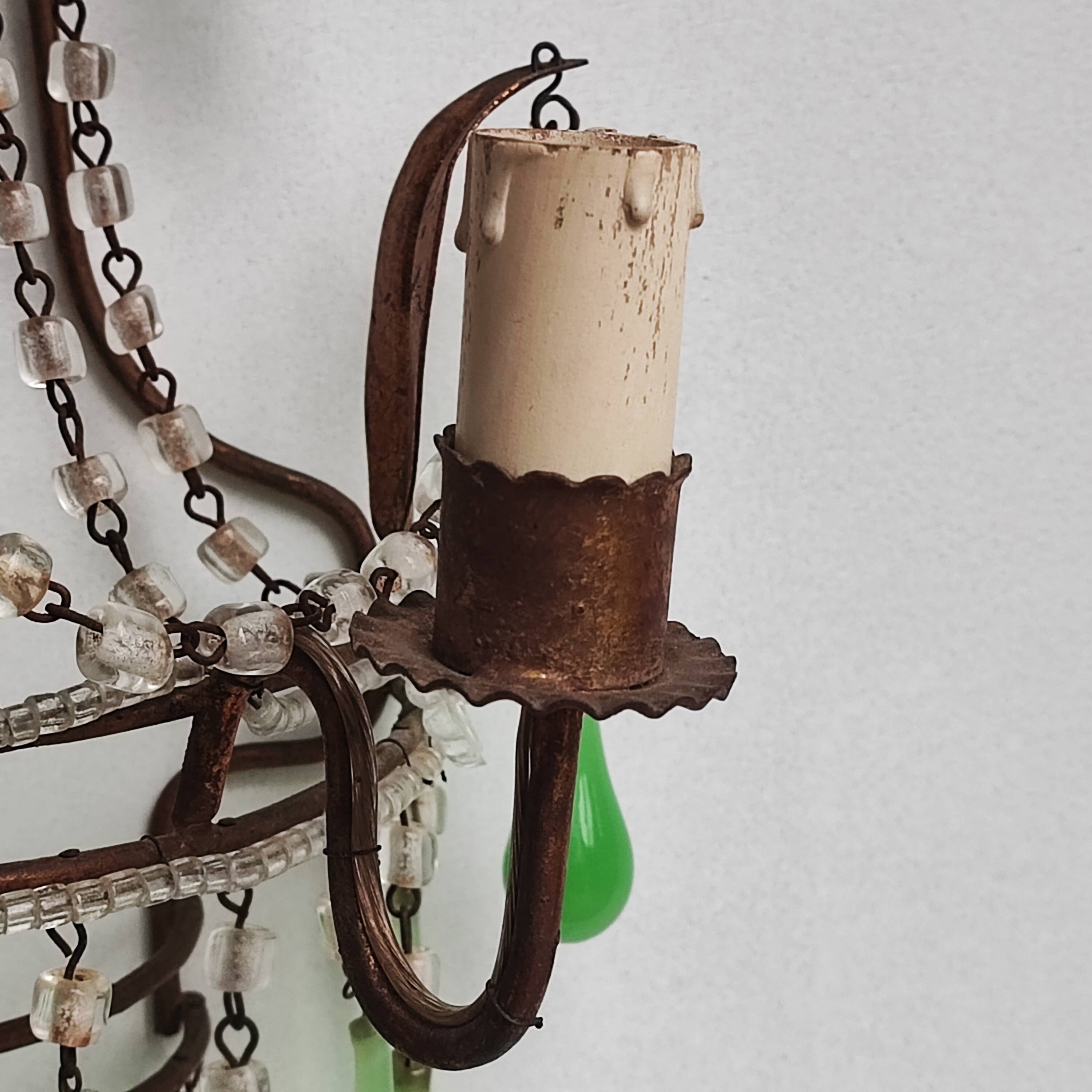 Italian tassel wall lamp