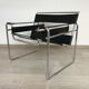 Fauteuil Wassily de Marcel Breuer année 1980