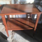 Scandinavian teak serving trolley from the 50s/60s