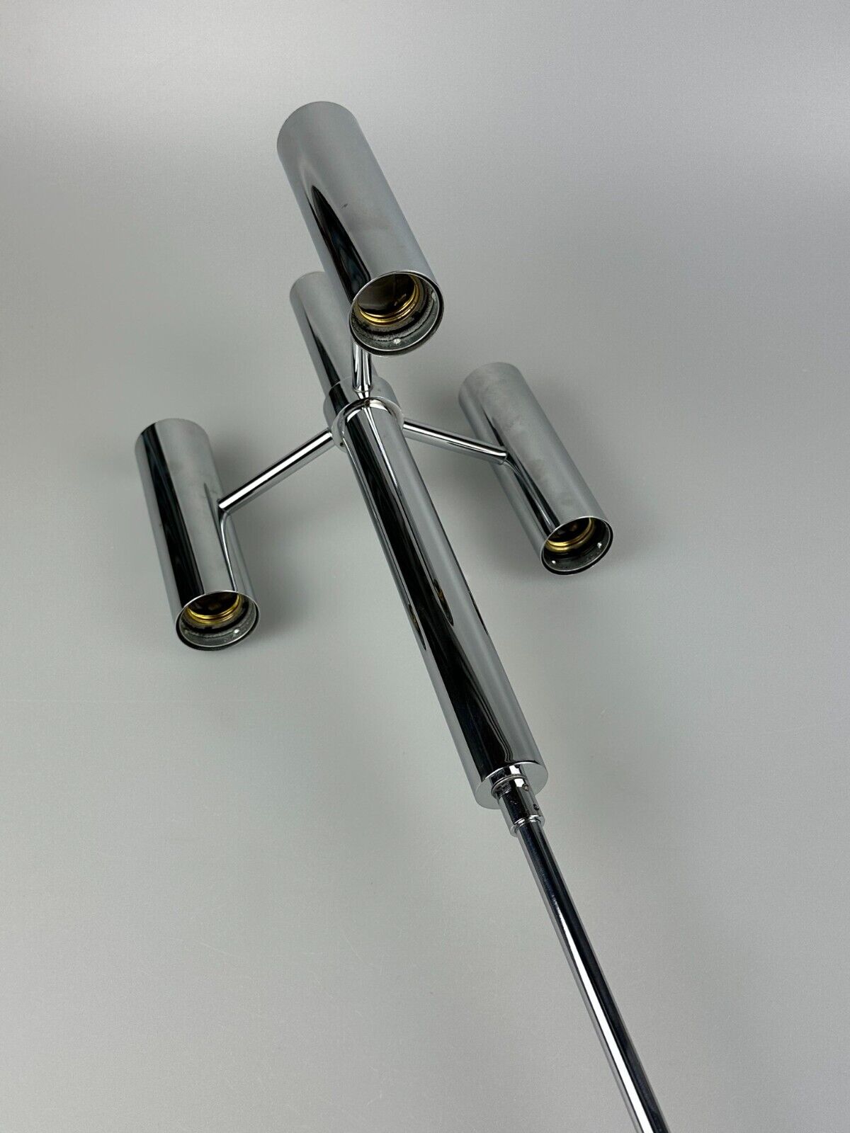 Lustre Spoutnik à 6 flammes des années 60 des années 70 par Hustadt Leuchten Allemagne